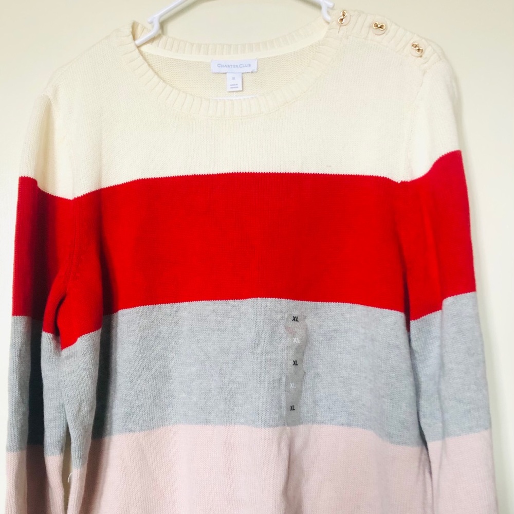 Charter Club Crew Neck Sweater XL